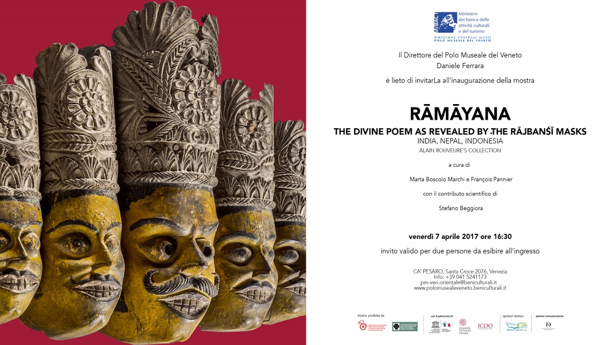 Rāmāyaṇa. The divine poem as revealed by the Rājbanśī masks